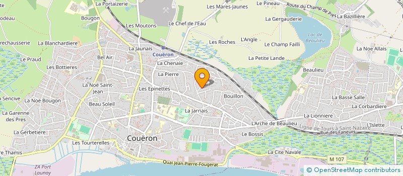 localisation de l'entreprise COLLECTIF IDEES VERTES à COUERON