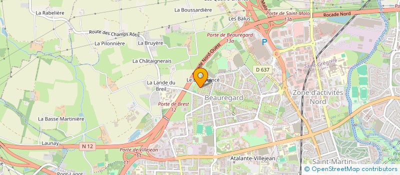 localisation de l'entreprise COLLECTIF IGNIS  RENNES