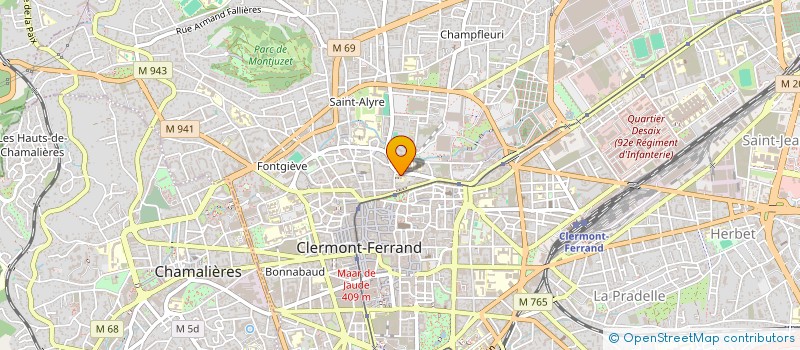 localisation de l'entreprise COLLECTIF IMAGES AUVERGNE  CLERMONT-FERRAND