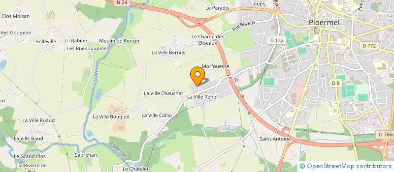 localisation de l'entreprise COLLECTIF IMPACT  PLOERMEL