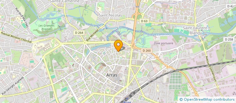 localisation de l'entreprise COLLECTIF INCARNAT à ARRAS