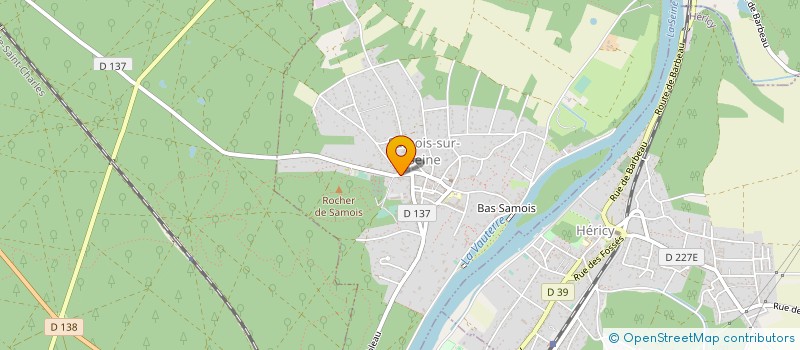 localisation de l'entreprise COLLECTIF INDIGENE  SAMOIS-SUR-SEINE