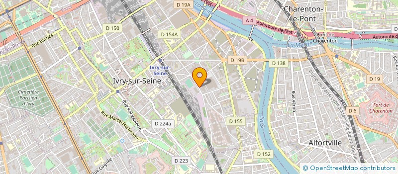 localisation de l'entreprise COLLECTIF INFINI à IVRY-SUR-SEINE