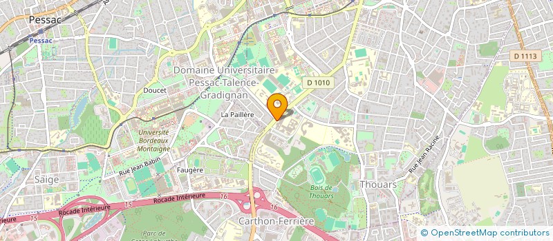 localisation de l'entreprise COLLECTIF IO KEDGE BUSINESS SCHOOL  TALENCE