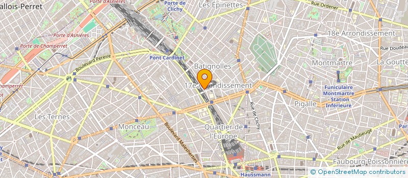 localisation de l'entreprise COLLECTIF JEU DE JAMBES à COURBEVOIE