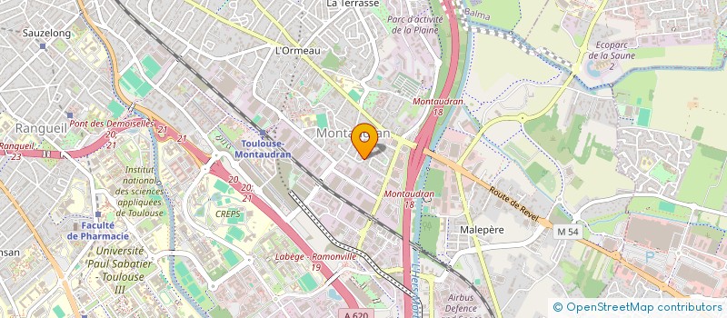 localisation de l'entreprise COLLECTIF JEUNES DU MONDE  TOULOUSE