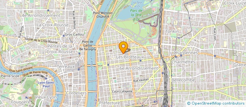 localisation de l'entreprise COLLECTIF JEUNES FSGT DU GRAND LYON à LYON