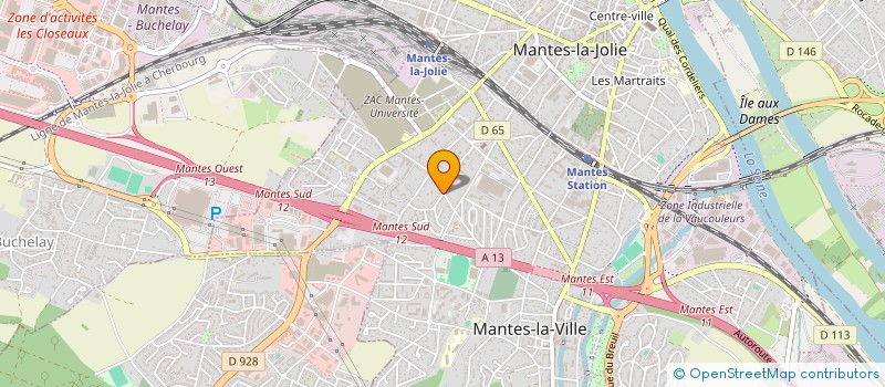 localisation de l'entreprise COLLECTIF JN  MANTES-LA-VILLE