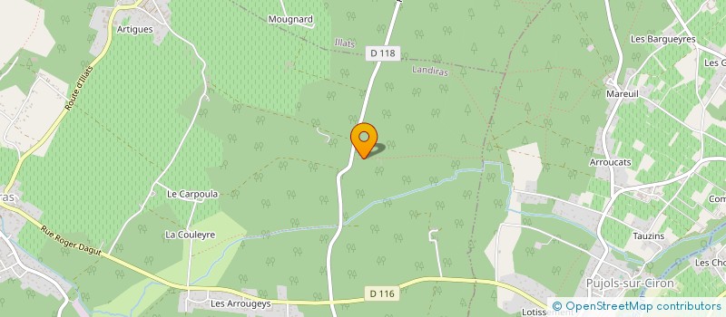 localisation de l'entreprise COLLECTIF JUNQUEYRE  LANDIRAS