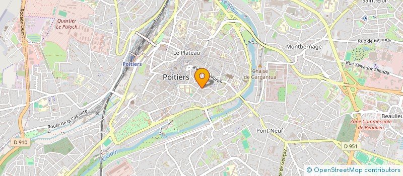 localisation de l'entreprise COLLECTIF KALEI  POITIERS