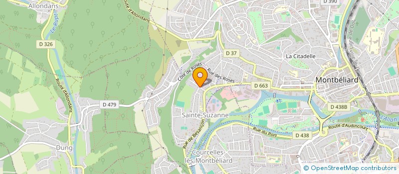 localisation de l'entreprise COLLECTIF KIN  SAINTE-SUZANNE