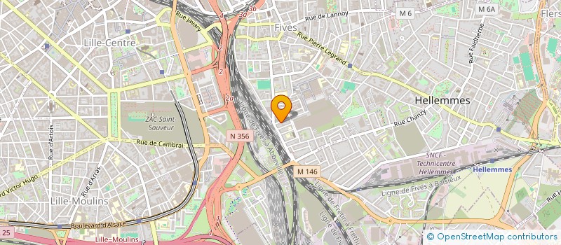 localisation de l'entreprise COLLECTIF L'ARRASSINE à LILLE