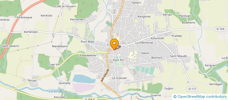 localisation de l'entreprise COLLECTIF L'EMPREINTE  BAUD