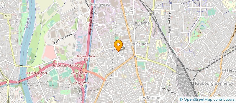 localisation de l'entreprise COLLECTIF L'ESSOREUSE à TOULOUSE