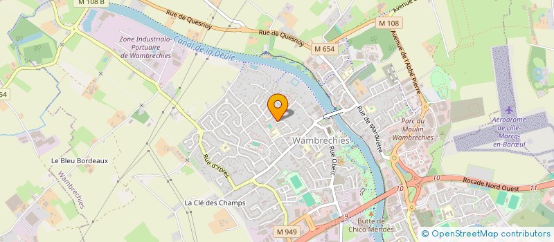 localisation de l'entreprise COLLECTIF L'HUMAIN D'ABORD  BELLAING