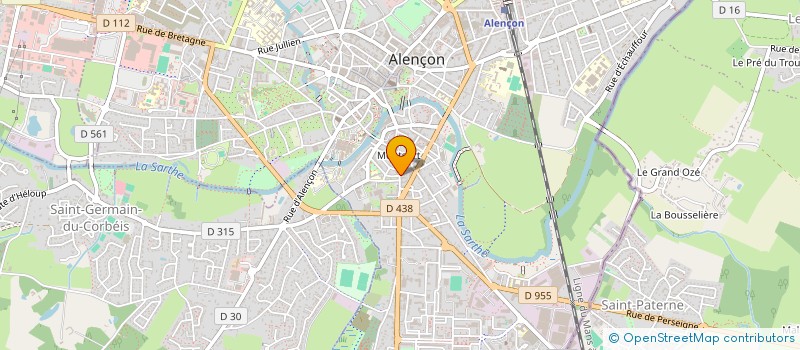 localisation de l'entreprise COLLECTIF L'IMPARFAIT à ALENCON