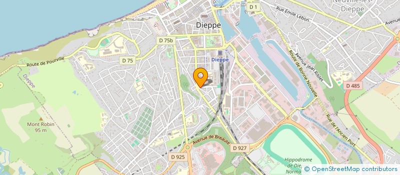 localisation de l'entreprise COLLECTIF LA MACHINE à DIEPPE