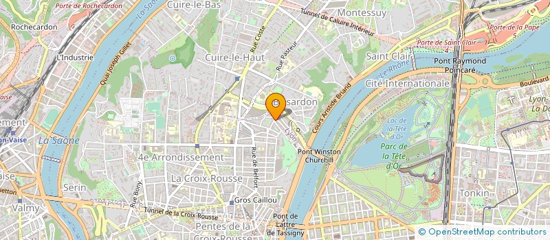 localisation de l'entreprise COLLECTIF LA PETITE VOLEUSE à LYON