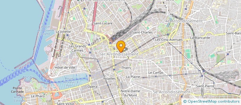localisation de l'entreprise COLLECTIF LA ROTONDE à MARSEILLE