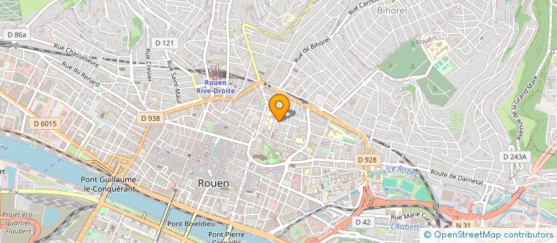 localisation de l'entreprise COLLECTIF LA TEMPETE à ROUEN