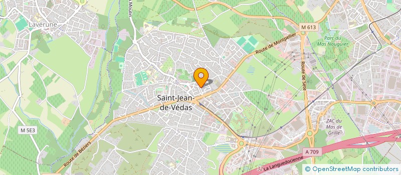 localisation de l'entreprise COLLECTIF LAB-O-COLOR  SAINT-JEAN-DE-VEDAS