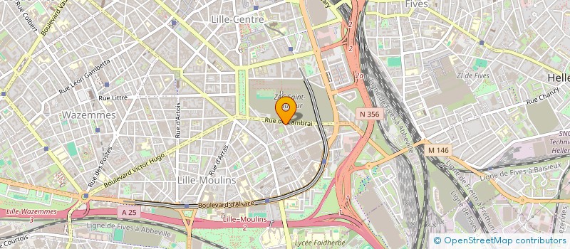 localisation de l'entreprise COLLECTIF LAMA  LILLE