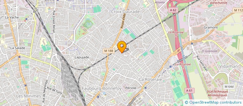 localisation de l'entreprise COLLECTIF LAS PALOMAS à TOULOUSE