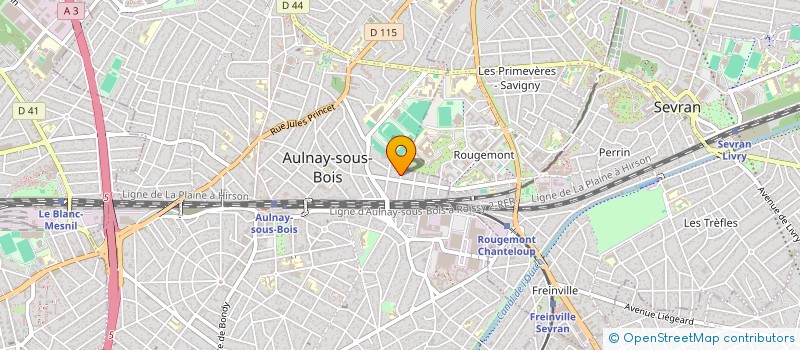 localisation de l'entreprise COLLECTIF LE POINT ZERO à AULNAY-SOUS-BOIS