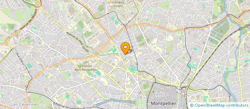 localisation de l'entreprise COLLECTIF LES GENS QUI DOUTENT à MONTPELLIER