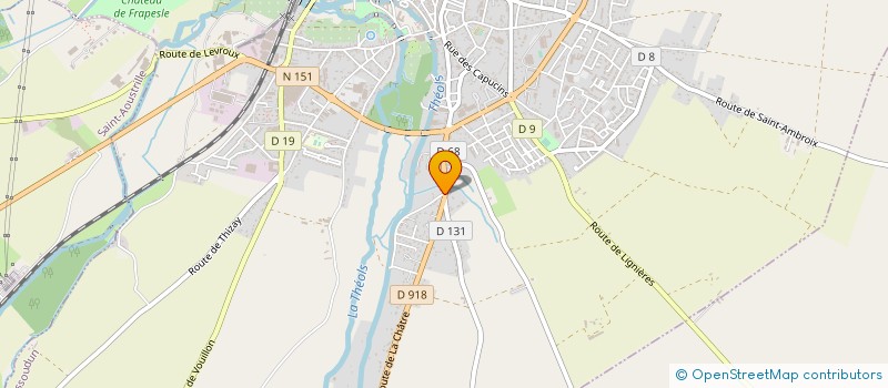 localisation de l'entreprise COLLECTIF LES LIENS DU SON à ISSOUDUN