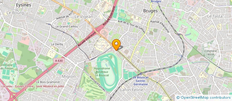 localisation de l'entreprise COLLECTIF LIBER à LE BOUSCAT
