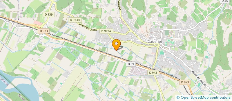 localisation de l'entreprise COLLECTIF LOCAL DE L'ALIMENTATION DE CADENET  CADENET