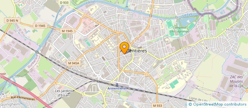 localisation de l'entreprise COLLECTIF LOCAL LOGEMENT à ARMENTIERES