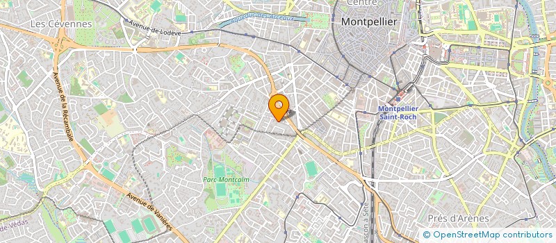 localisation de l'entreprise COLLECTIF LR DES ARTS DU CIRQUE à MONTPELLIER