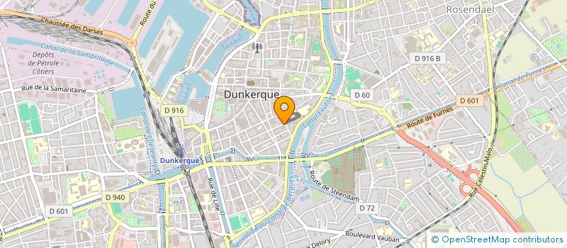 localisation de l'entreprise COLLECTIF LYCEENS ETUDIANTS DUNKERQUOIS à DUNKERQUE
