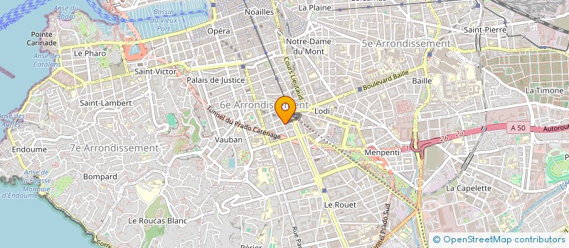 localisation de l'entreprise COLLECTIF MAD MARS à MARSEILLE 6EME