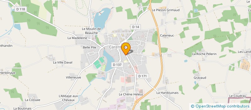 localisation de l'entreprise COLLECTIF MATERNER LA MERE  CARENTOIR