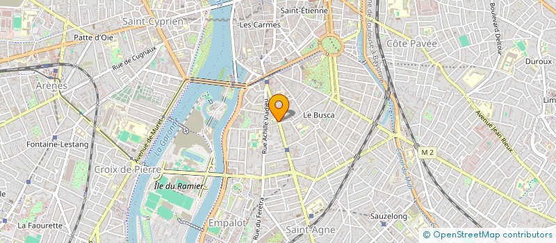 localisation de l'entreprise COLLECTIF MIDI PYRENEES DROITS FEMMES  TOULOUSE