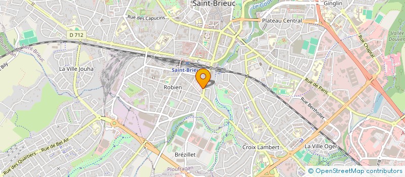 localisation de l'entreprise COLLECTIF MIDIA14H - AMAC 22 à SAINT-BRIEUC