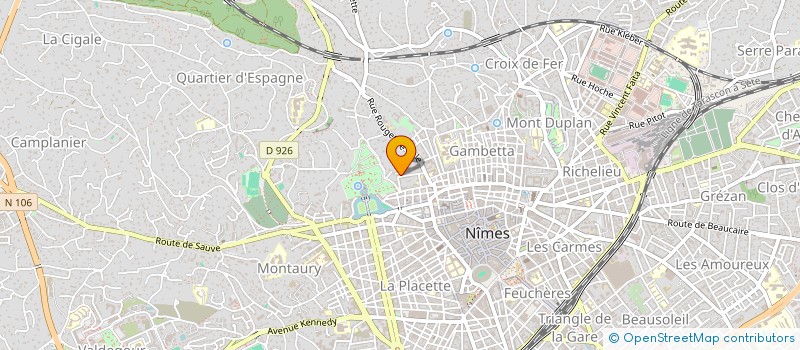 localisation de l'entreprise COLLECTIF MILPAT  NIMES