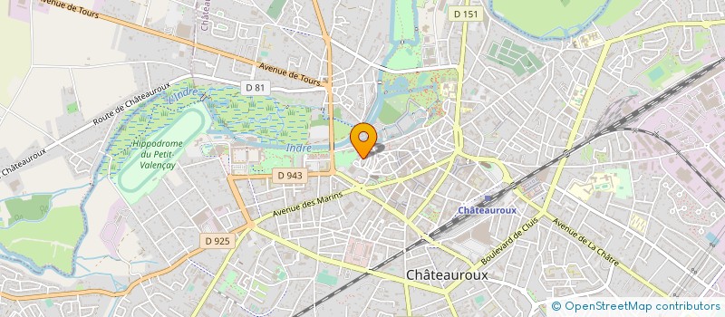 localisation de l'entreprise COLLECTIF MONDO à CHATEAUROUX