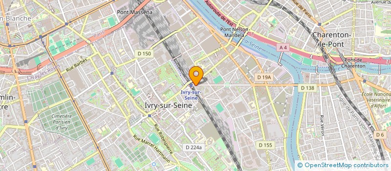 localisation de l'entreprise COLLECTIF MONO  IVRY-SUR-SEINE