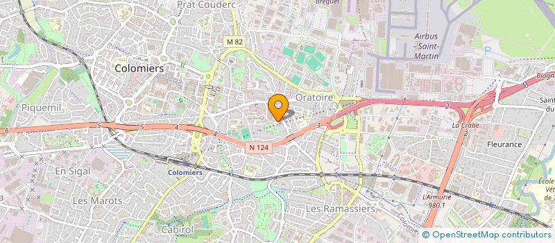 localisation de l'entreprise COLLECTIF MONVOISYN à COLOMIERS