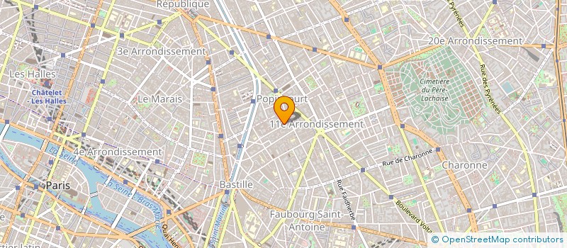 localisation de l'entreprise COLLECTIF MOTIPH  PARIS