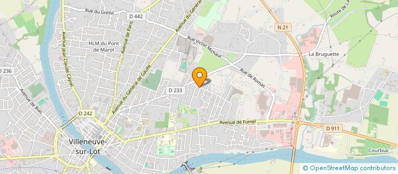 localisation de l'entreprise COLLECTIF MUSICAL  VILLENEUVE-SUR-LOT