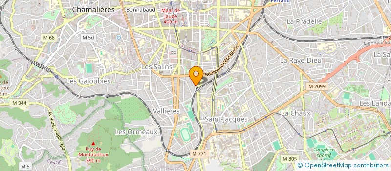 localisation de l'entreprise COLLECTIF MUSICAL INDEPENDANT  CLERMONT-FERRAND