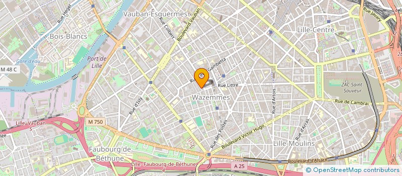 localisation de l'entreprise COLLECTIF NEBULEUSES à LILLE