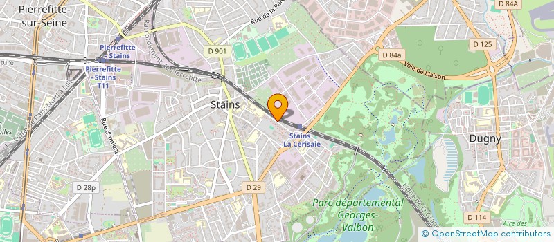 localisation de l'entreprise COLLECTIF NEWTON à STAINS
