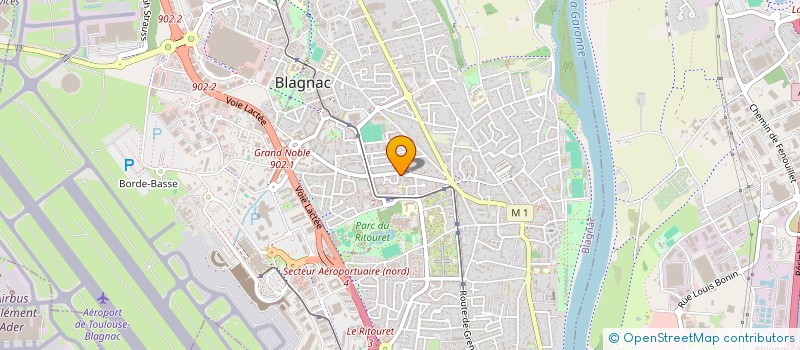 localisation de l'entreprise COLLECTIF NOISEPRESSO  BLAGNAC