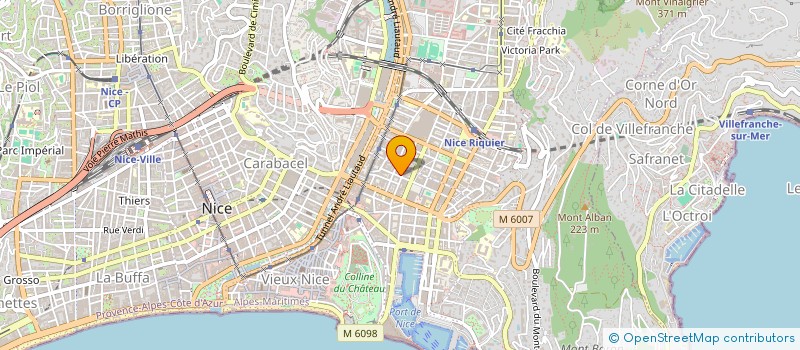 localisation de l'entreprise COLLECTIF NON SURTAXE à NICE